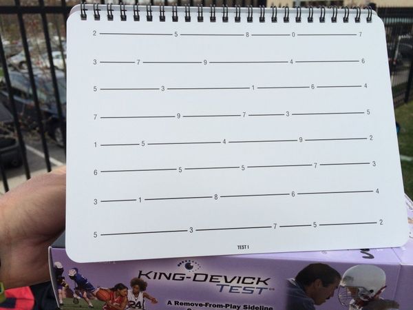 SB4U Academy in the local news. Soccer coach uses King-Devick test to ...